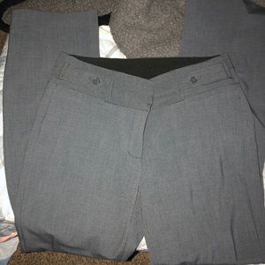 Gray dress pants